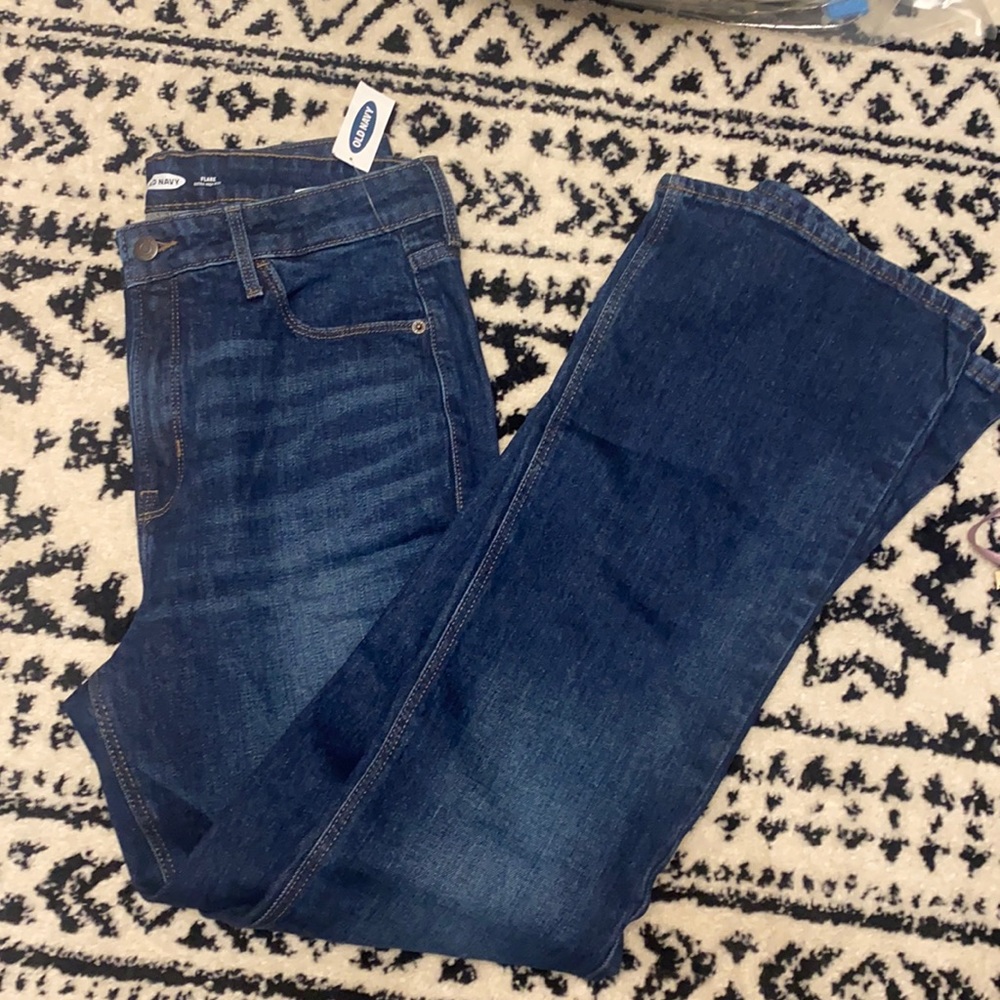 NWT Old Navy Flare Extra high rise jeans
